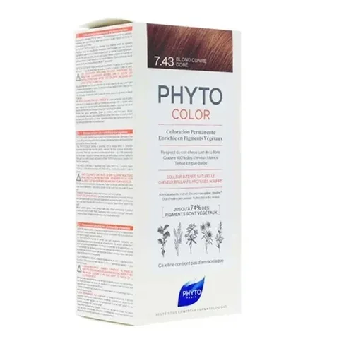 Phyto Phytocolor 7.43 Kastanienrot Kupfer Pflanzenhaarfarbe