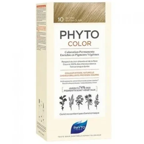 Фито Пхитоколор Травяная краска для волос 10 - Очень светлый блондин от Phyto