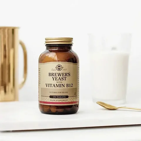 Solgar Bierhefe &amp; Vitamin B12 - 250 Tabletten