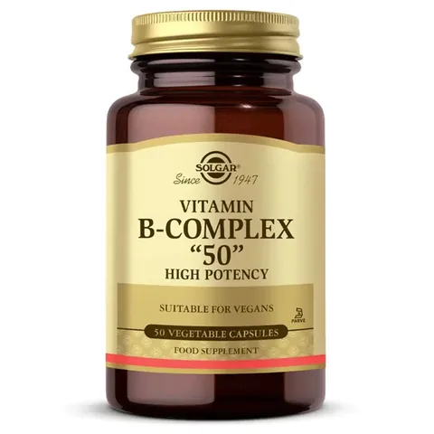 Solgar Vitamin B-Complex 50 - 50 Vegetable Capsules