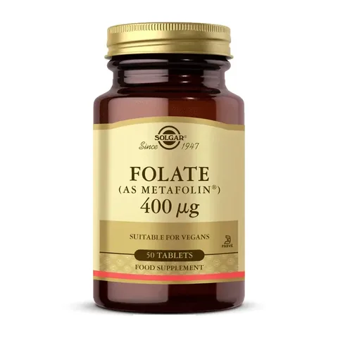 Получите активный фолат: Solgar Folate (Metafolin) 400 мкг