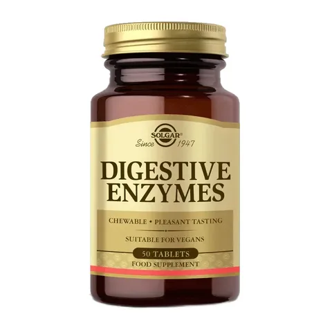 Solgar Digestive Enzymes Dietary Supplement 50 Tablet