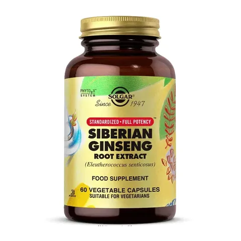Fördern Sie Balance: Solgar Sibirischer Ginseng Wurzelextrak