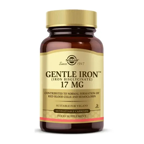 Solgar Gentle Iron 17 mg 90 Capsules