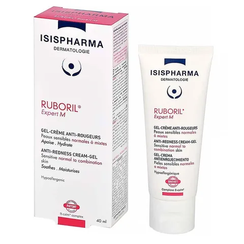 Mildern Sie Rötungen: Isıs Pharma Ruboril Expert M Gel Creme