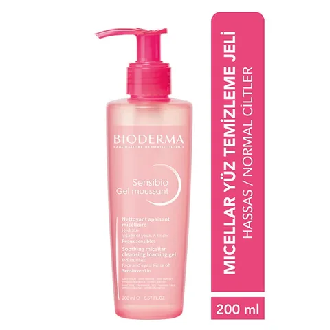 Bioderma جل بيوديرما سينسيبيو الرغوي لتنظيف البشرة 200 مل