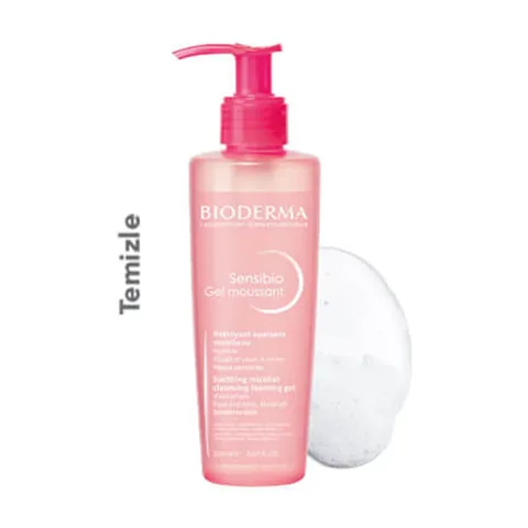Bioderma جل بيوديرما سينسيبيو الرغوي لتنظيف البشرة 200 مل