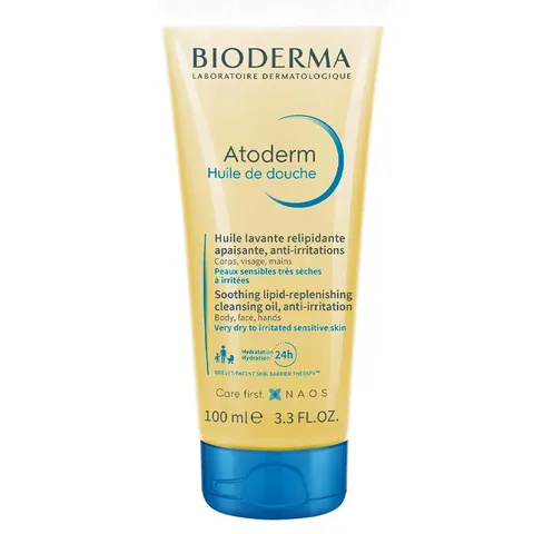 Bioderma Atoderm 100ml feuchtigkeitsspendendes Duschöl für trockene Haut