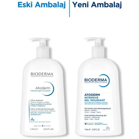 Bioderma Atoderm Intensive Foaming Gel 1 Litre - Face Washing Gel