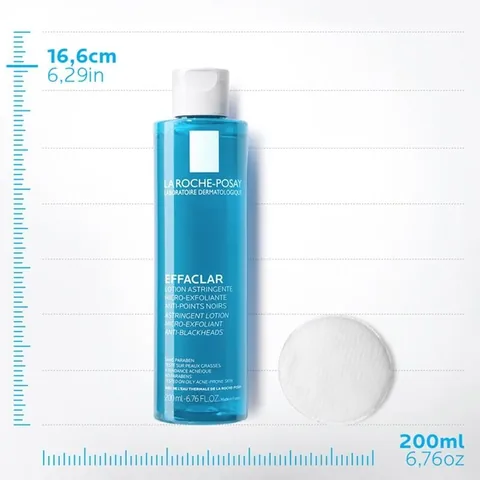 La Roche-Posay Effaclar Mikro-Peeling-Toner für fettige Haut 200ml
