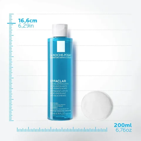 La Roche-Posay Effaclar Mikro-Peeling-Toner für fettige Haut 200ml