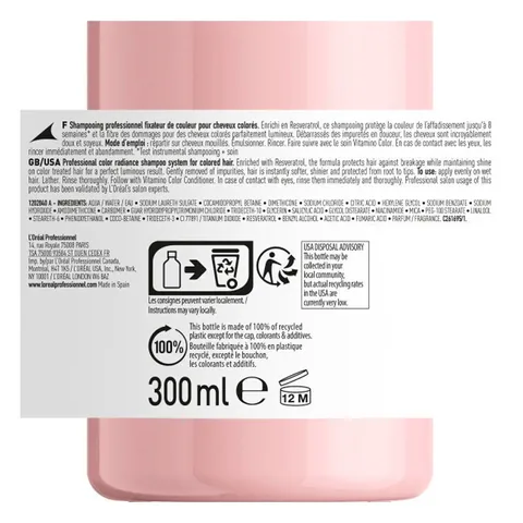 L'Oreal Professionnel Vitamino Color Shampoo 300ml