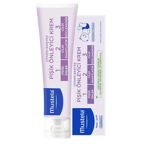 Mustela موستيلا 1 2 3 كريم فيتامين باريير 50 مل