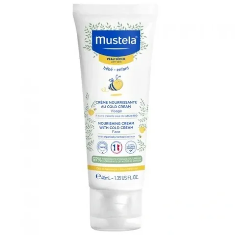 Mustela كريم موستيلا المغذي مع كريم بارد للوجه 40 مل