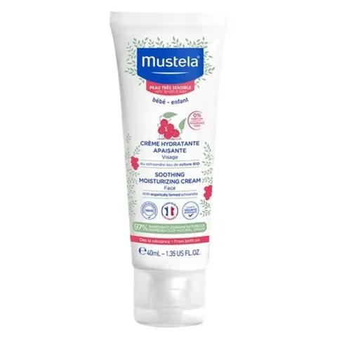 Успокаивающий увлажняющий крем для лица Mustela 40 мл