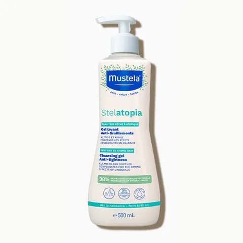 Beruhigen & Pflegen: Mustela Stelatopia Reinigungs-Gel 500ml