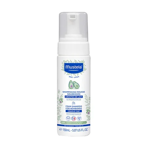 Шампунь-пена для новорожденных Mustela 150 мл