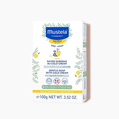 Mustela Cleansing Soap Containing Cold Cream 100 gr