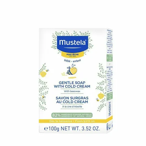 Mustela Cleansing Soap Containing Cold Cream 100 gr