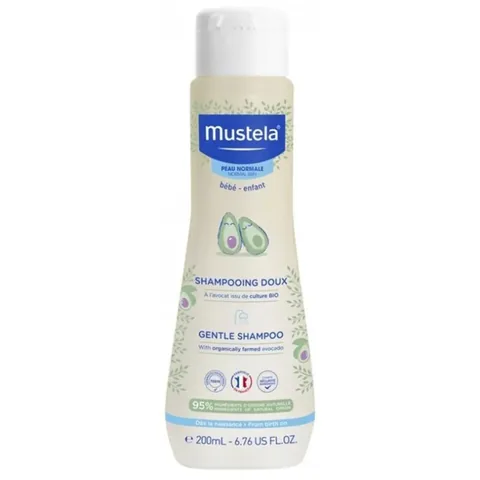 Mustela شامبو موستيلا اللطيف مع الأفوكادو العضوي 200 مل