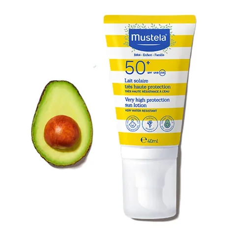 Обеспечьте высокую защиту от солнца с Mustela SPF 50+