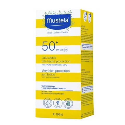 Обеспечьте надежную защиту от солнца с Mustela SPF 50+