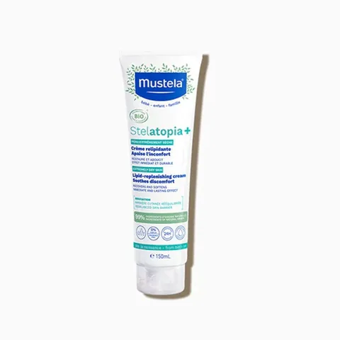 Ощутите комфорт: Mustela Stelatopia+ Крем для очень сухой ко
