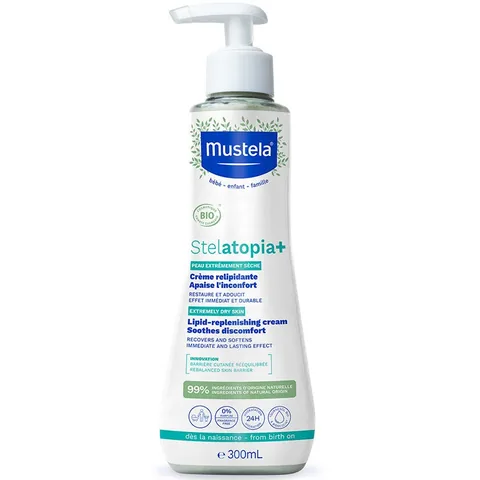 Крем для восстановления липидов Mustela Stelatopia+ 300 мл