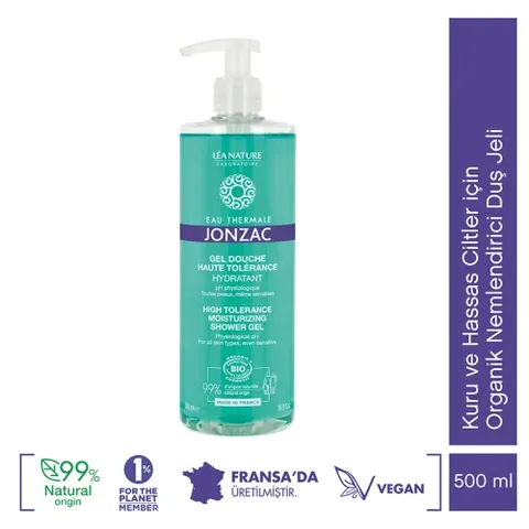 Jonzac Hochverträgliches Feuchtigkeitsspendendes Duschgel 500 ml