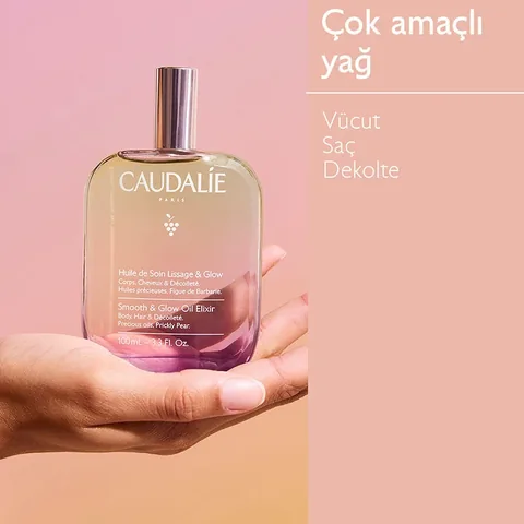 زيت الإكسير للتنعيم والتألق بالتين 100 مل من كودالي Caudalie