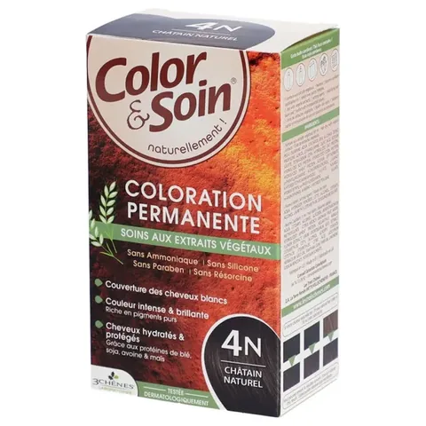 Color and Soin 4N Naturkastanie Haarfarbe