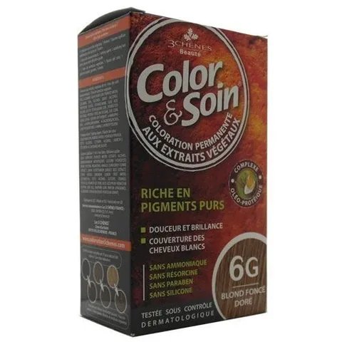 Color and Soin 6G Funkelnd Dunkelgoldblond Haarfarbe