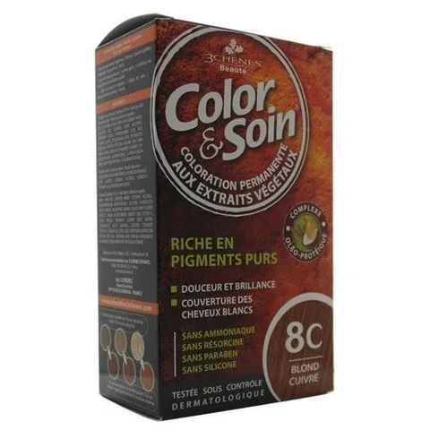 Color and Soin Hair Color 8C Copper Blonde