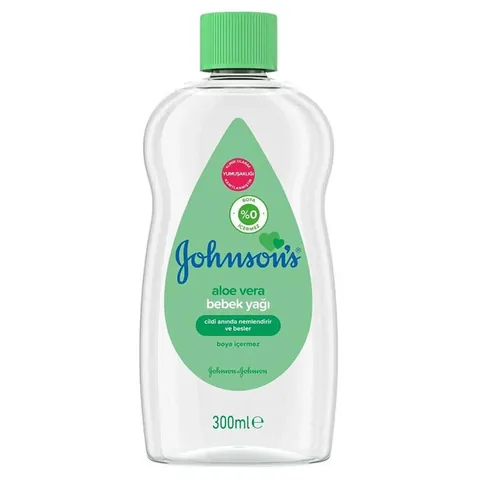 Детское масло с алоэ вера Johnson's Baby 300 мл
