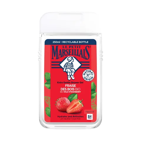 Le Petit Marseillais Mediterranean Strawberry Bath And Shower Gel 250 ml