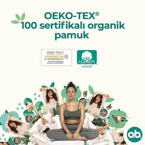 O.B. Organic Super Tampon 16 Count