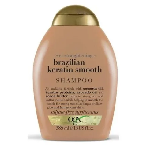 OGX Brasilianische Keratin Glättung Shampoo 385ml