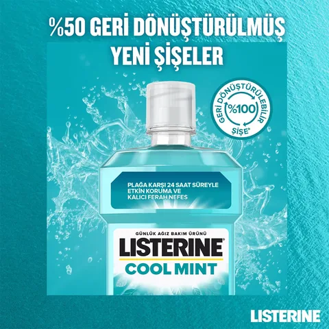 Listerine Cool Mint Light Taste Oral Care Product 250 ml