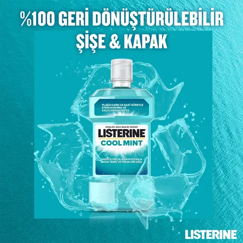 Listerine Cool Mint Light Taste Oral Care Product 250 ml