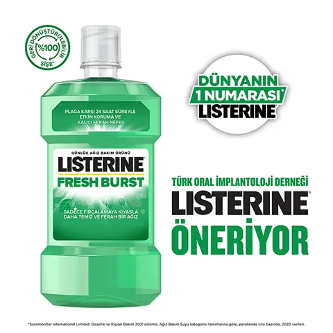 Listerine Fresh Burst Mundspülung 500ml