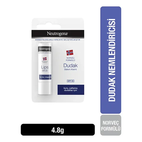 Neutrogena مرطب شفاه نيوتروجينا بعامل حماية من الشمس 20، 4.8 غرام