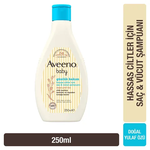 Aveeno Baby Haar- und Körpershampoo 250ml