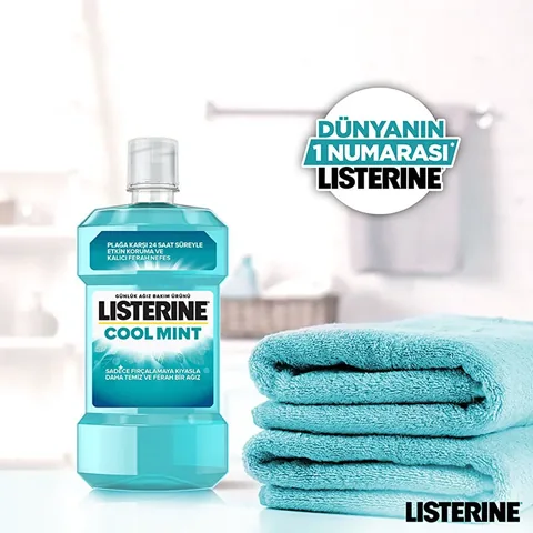 Listerine Cool Mint Mouthwash 1000 ml