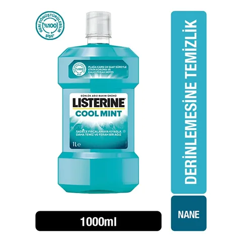 Listerine Cool Mint Mouthwash 1000 ml