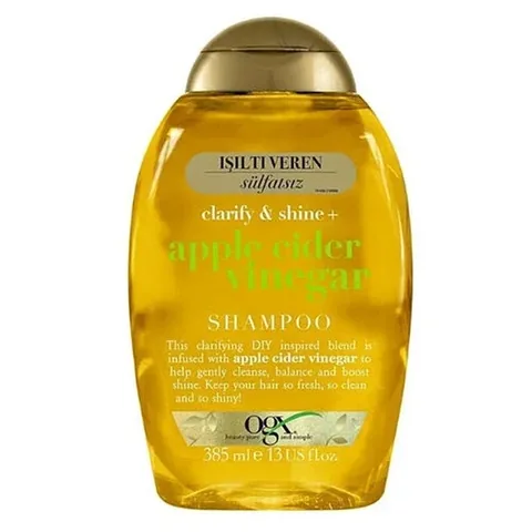 OGX Apfelessig Shampoo für Glanz & Volumen - 385ml