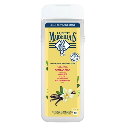 Le Petit Marseillais Duschgel mit Bio-Vanillemilch 400ml