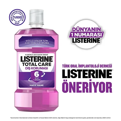 Listerine Total Care 6-in-1 Minz Mundspülung 500ml