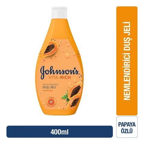 Гель для душа Johnson's Вита-Рич с папайей увлажняющий 400 мл