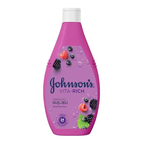 Гель для душа Johnson's Vita-rich с малиной 400 мл