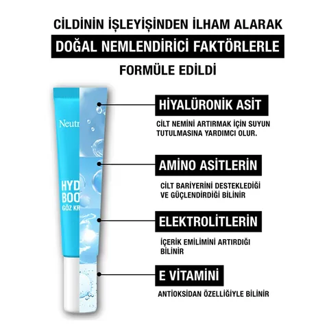Neutrogena Hydro Boost Augencreme gegen Müdigkeit 15ml